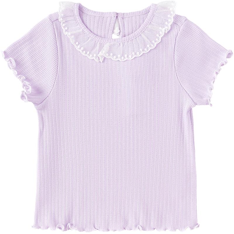 Balabala Baby Girl's Short Sleeve T-Shirt