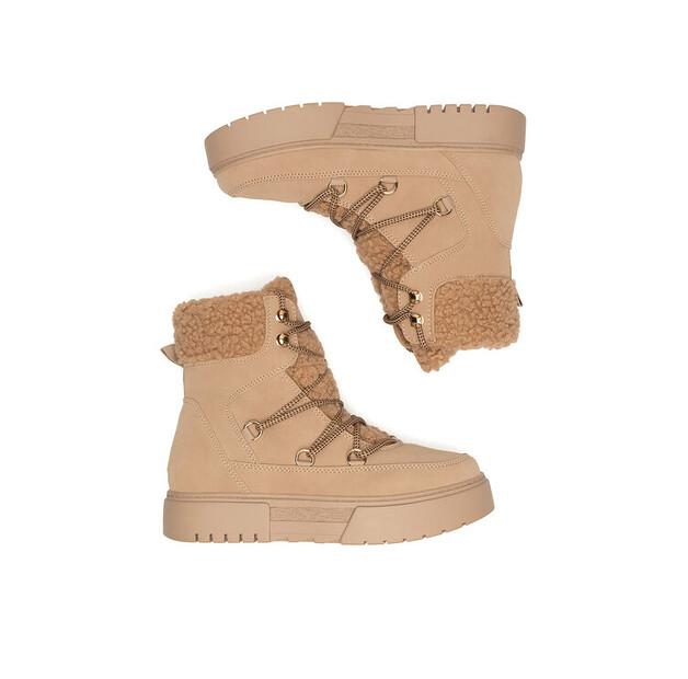 Jenny Fairy WS5895-13 Beige Ankle Boots