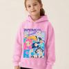 Fashionable Cute Cartoon Printed Children's Hoodie Casual Comfortable High Quality Hoodie Warm Autumn Winter