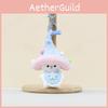 Cute Mushroom Elf Plushie Keychain Pp Cotton Stuffed Soft Toy For Backpack Charm