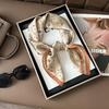 Korean Style High-End Printed Silk Scarf - Versatile Fashion Accessory