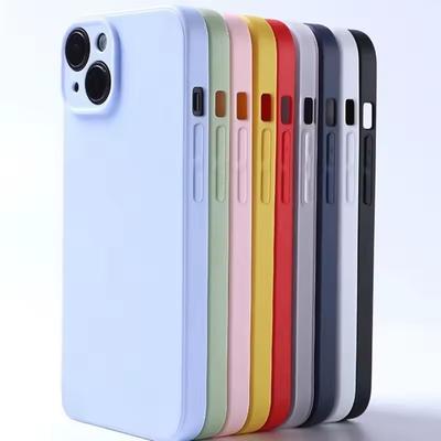 Custodia per telefono per iPhone 16 15 14 Plus 13 12 Mini 11 Pro Max Xs X Xr 7 8 Colore Caramella Originale Silicone Liquido Morbido Protettore Cover Posteriore