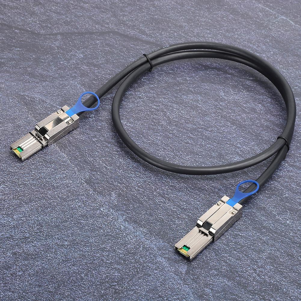 Server Cord Adapter Cable Mini SAS 26P SFF8088 to SFF8088 26P 1 Meter High-Speed Data