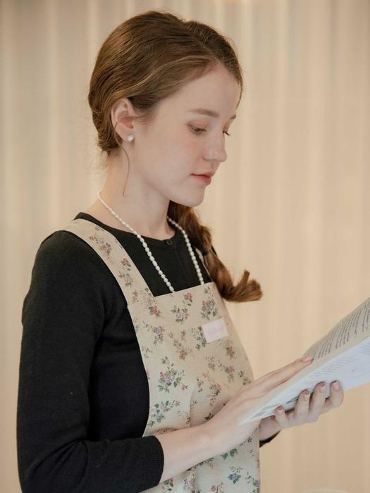 

The Warmth Basic Waterproof Apron_Beige Beige FREE
