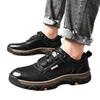 Autumn/Winter 2022 Men's Korean Style Leather Hiking Shoes - Trendy, Breathable, Casual.
