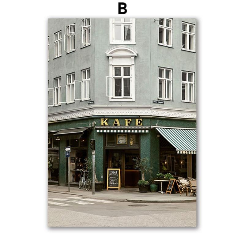 

Осенний тростник, кофе, тыква, груша, винтажный дом, настенное искусство, холст, живопись, постеры и принты, настенные картины для декора гостиной 21cm×30cm NoFrame