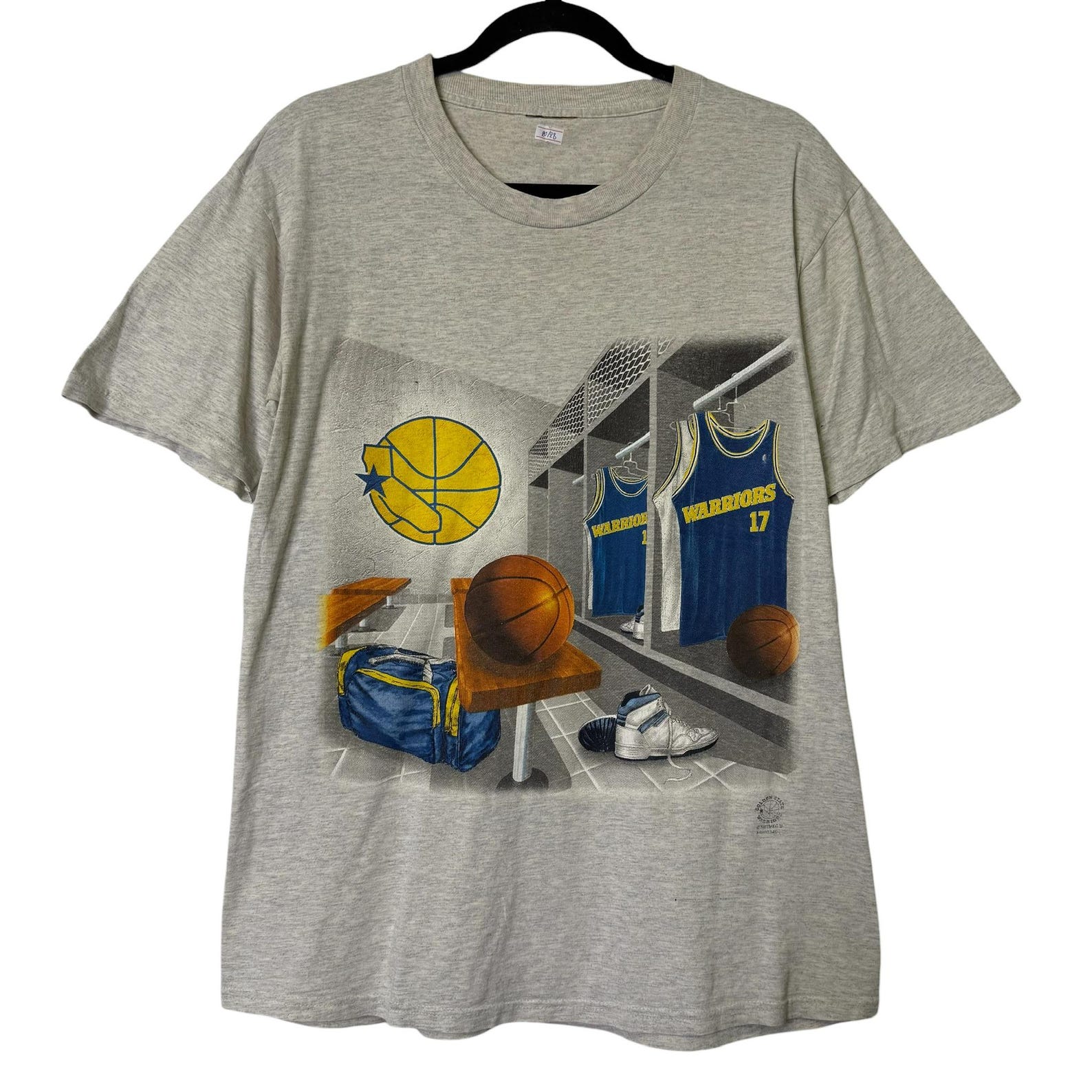 90 s Golden State Warriors Nutmeg T shirt Sz L (B667) L