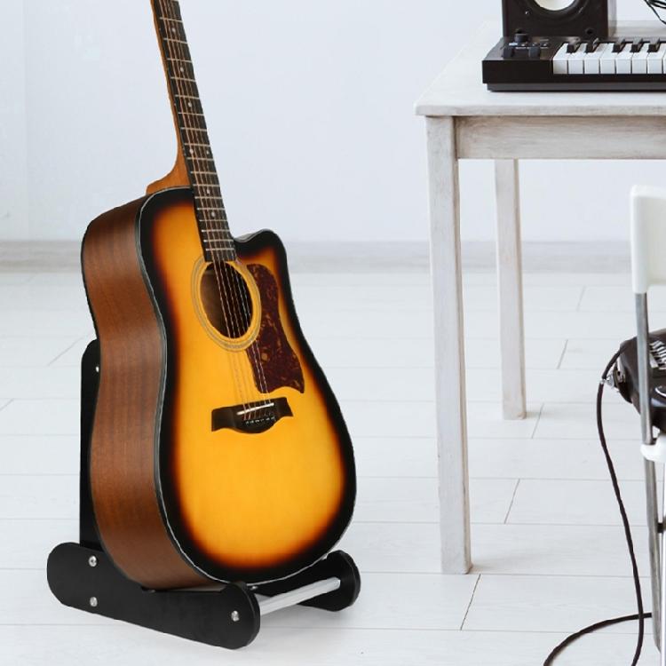 Acoustic Guitar Stand Nonslip Wood Guitar Display Stand Light Weight Floor Guitar Holder Musical Instrument Rack