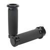 1 Pair 25mm Motocycle Handlebar Grips Black Comfortable Grasp Anodized Universal Rust Proof for Motorbike Bicycles