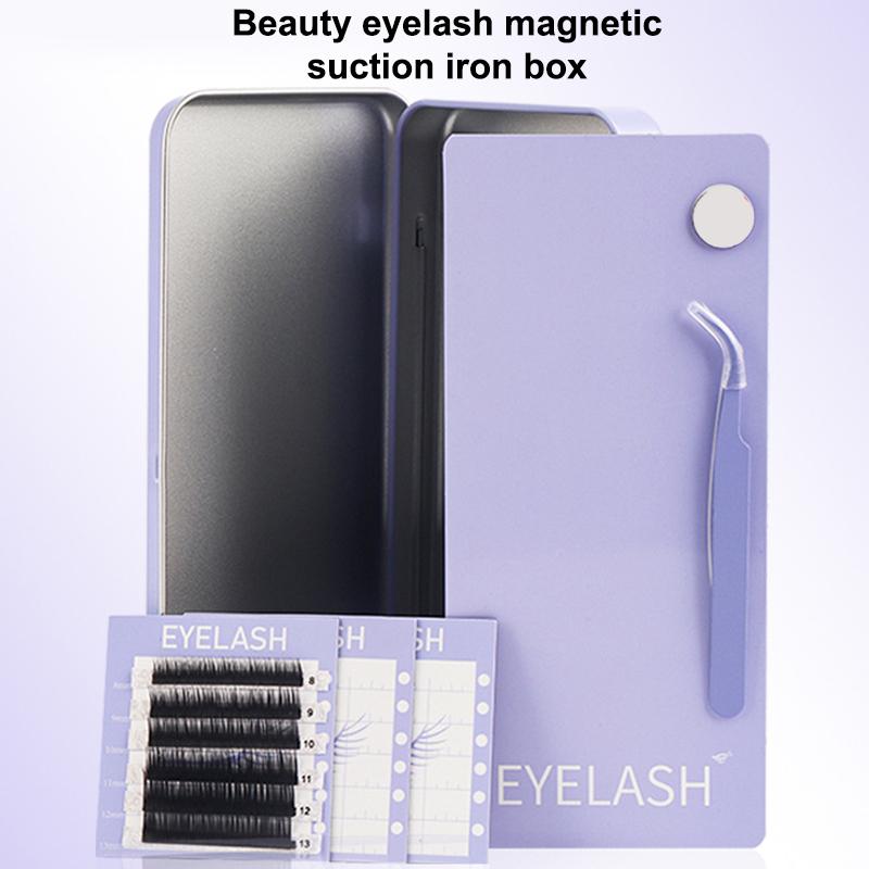 Women Magnetic Storage Box For Eyelash, False Eyelash Extension Storage Tool, Magnetic Eyelash Strips Magnetic Headband For Gift