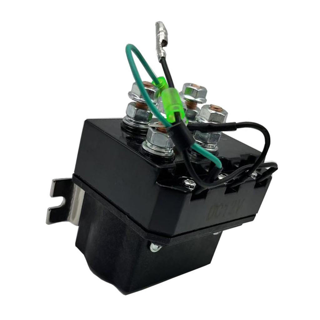 Waterproof Electric Winch Solenoid Relays With Wiring Set Designed For Terrain Vehicle Applications Relays Contactor