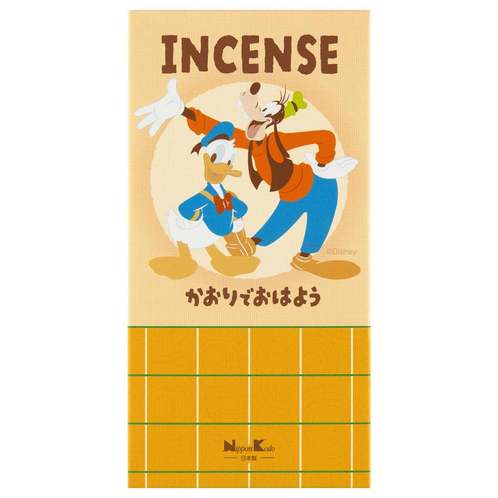Nippon Kodo Disney Incense Orange Scent Donald Duck & Goofy Kaori De Ohayou 90g