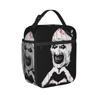 Art The Clown Terrifier Vintage Thermal Insulated Lunch Bag for Office  Portable Food Bag Thermal Cooler Lunch Boxes