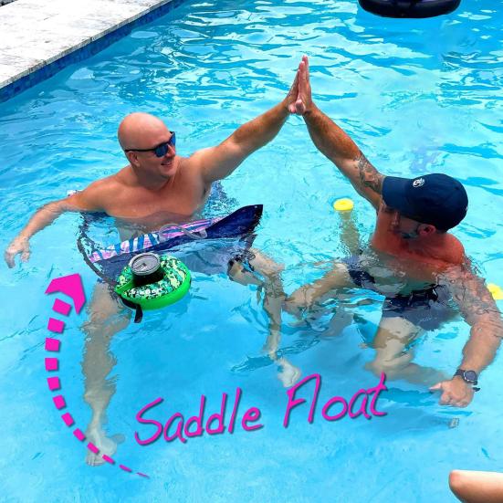 2-in-1 Floating Hammock Beach Tote Reusable Easy To Carry Inflatable Water Hammock Pool Floats Swimming Lounger
