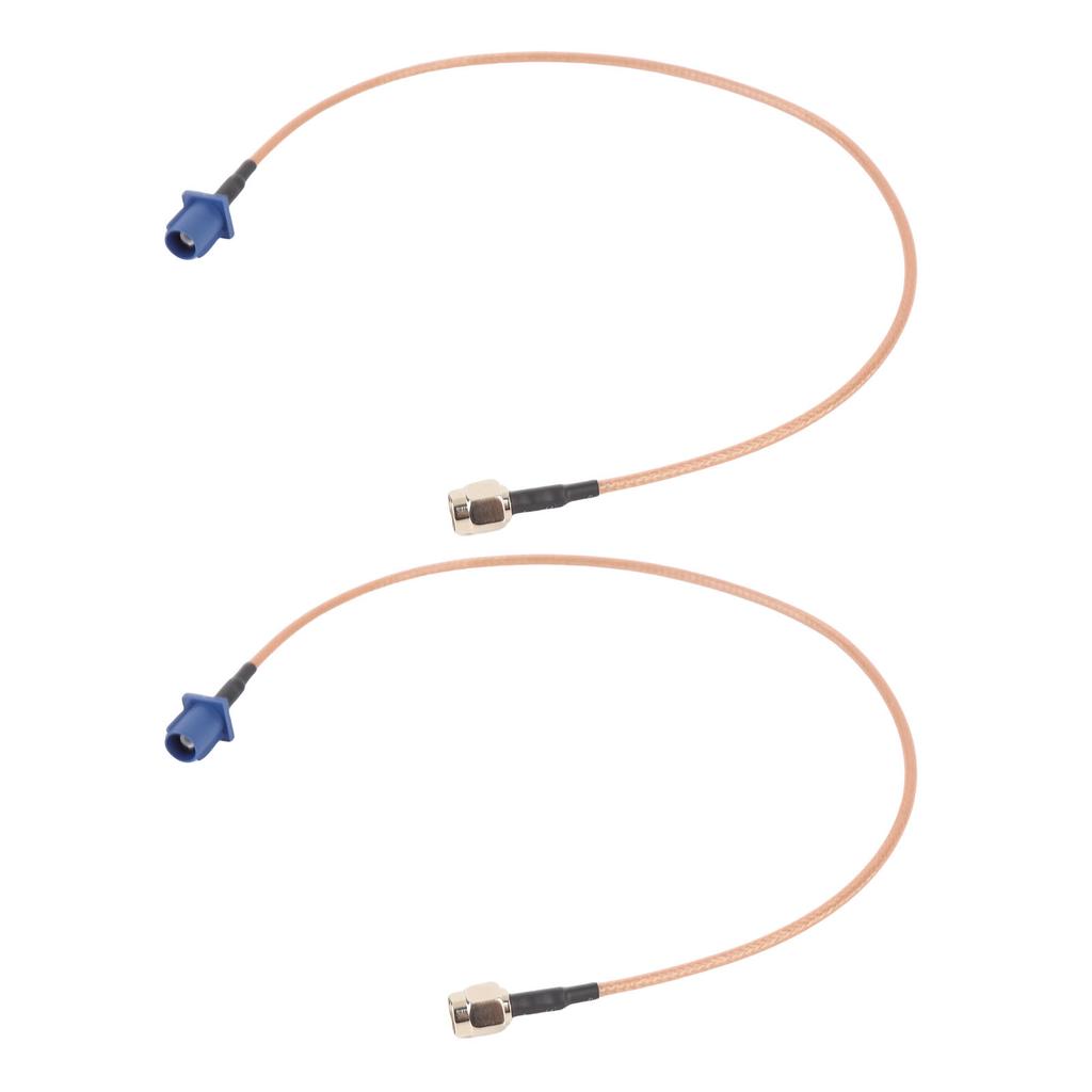 2 BUC Cablu Adaptor Antenă Fakra C Tată la SMA Tată Anti Interferențe RG174 Adaptor Antenă GPS Auto