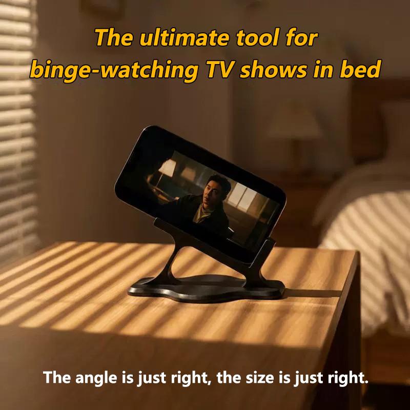 Bed Lazy Phone Stand for Side Lying, Stable Ergonomic Phone Holder for Hands-Free Viewing, Perfect for Bedtime Entertainment