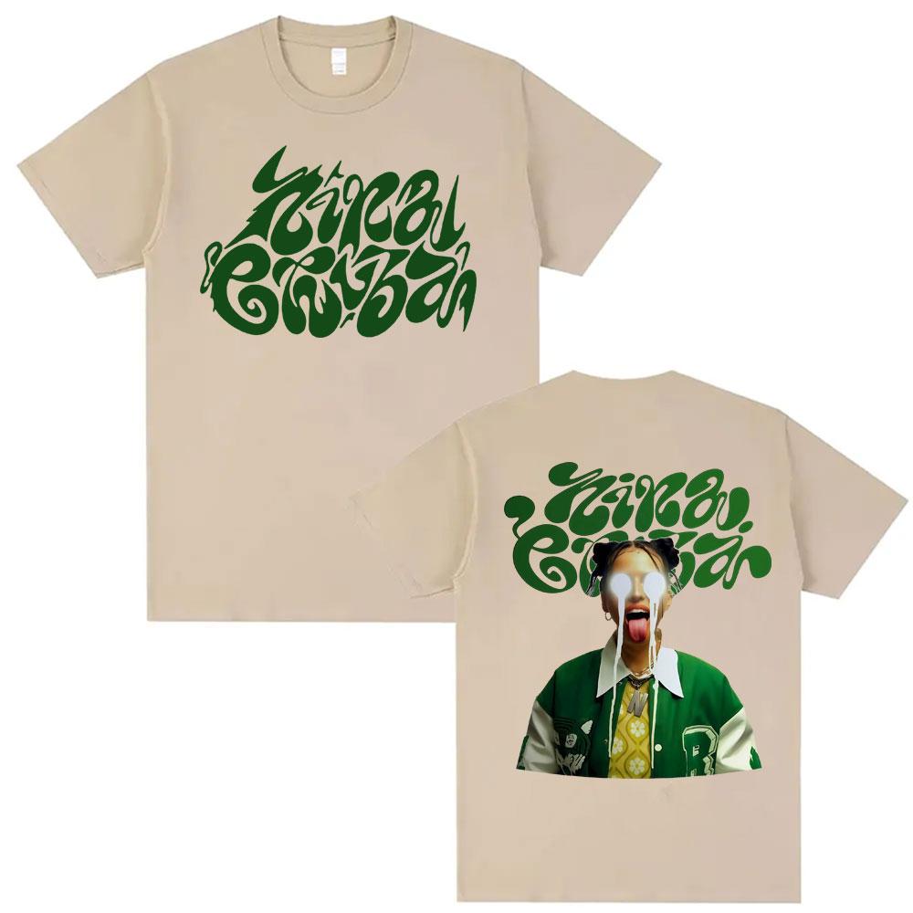 Nina Chuba Album Tour 2026 Merchandise T-Shirts Herren Damen Modisches ästhetisches Kurzarm-T-Shirt Sommer 100% Baumwolle Oversized T-Shirt