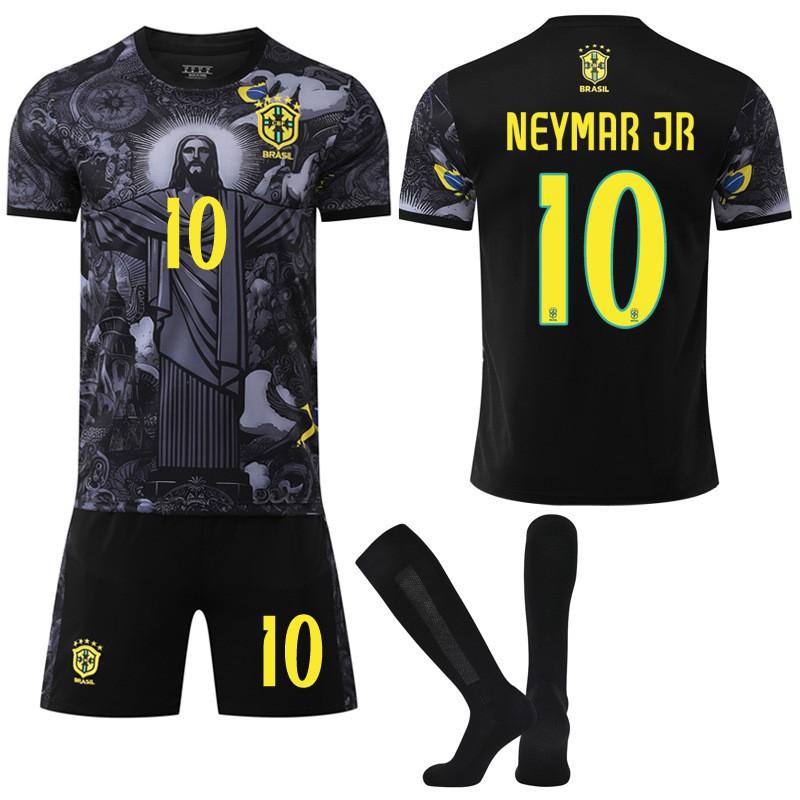 

2526 Americas Football Jersey No. 10 Neymar 7 Vinicius National Team Commemorative #L