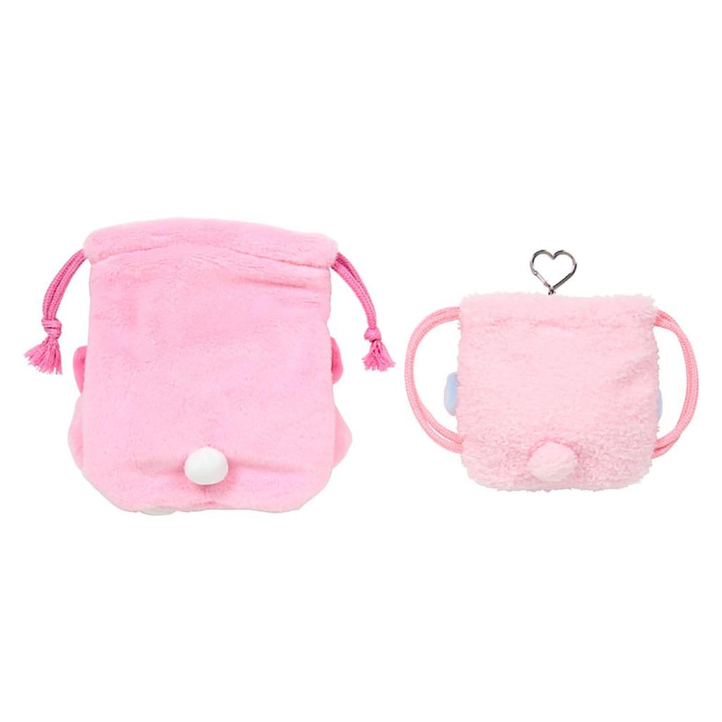 Sanrio Drawstring Bag Set of 2 with your favorite My Melody Ages 3 and up 866831 (Together friend)