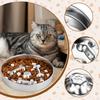Hundenapf Fressbremse für kleine mittelgroße Hunde Katzen Edelstahl Katze Futter Wasser Haustier
