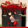 Wedding Room & Door Decoration Set: Xi Character Stickers for Groom & Bride