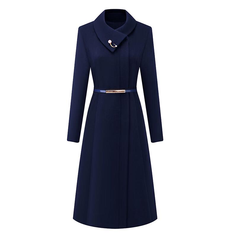 Women's Elegant Wool Blend Winter Formal Coat