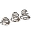 Latest Design Stainless Steel Male Chastity Device Cock Cage with Arc Penis Ring Sex Toys for Men Urethral Lock Adult Game Toy