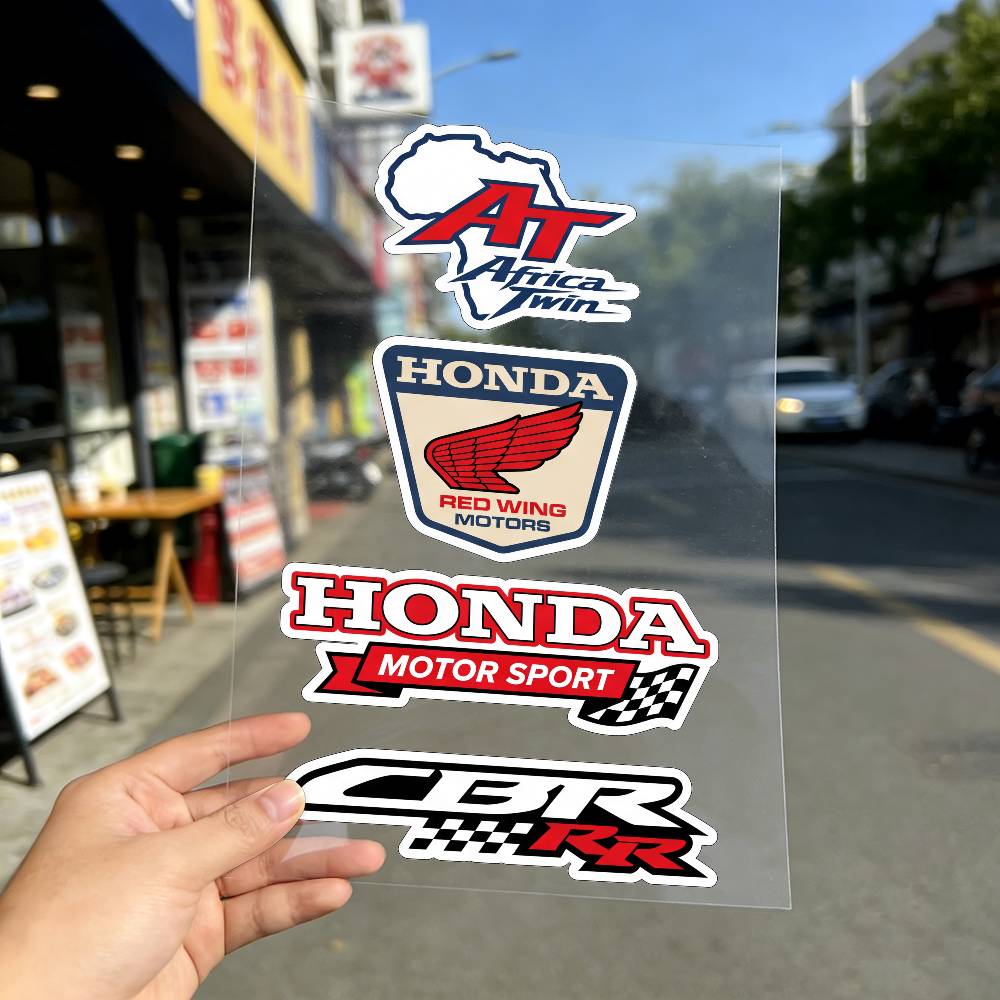 AAFX1 FOR HONDA MUGEN TYPE R VTEC Motorcycle Reflective Stickers Waterproof Decals for Helmet Scooter Fuel Tank Toolbox Racing