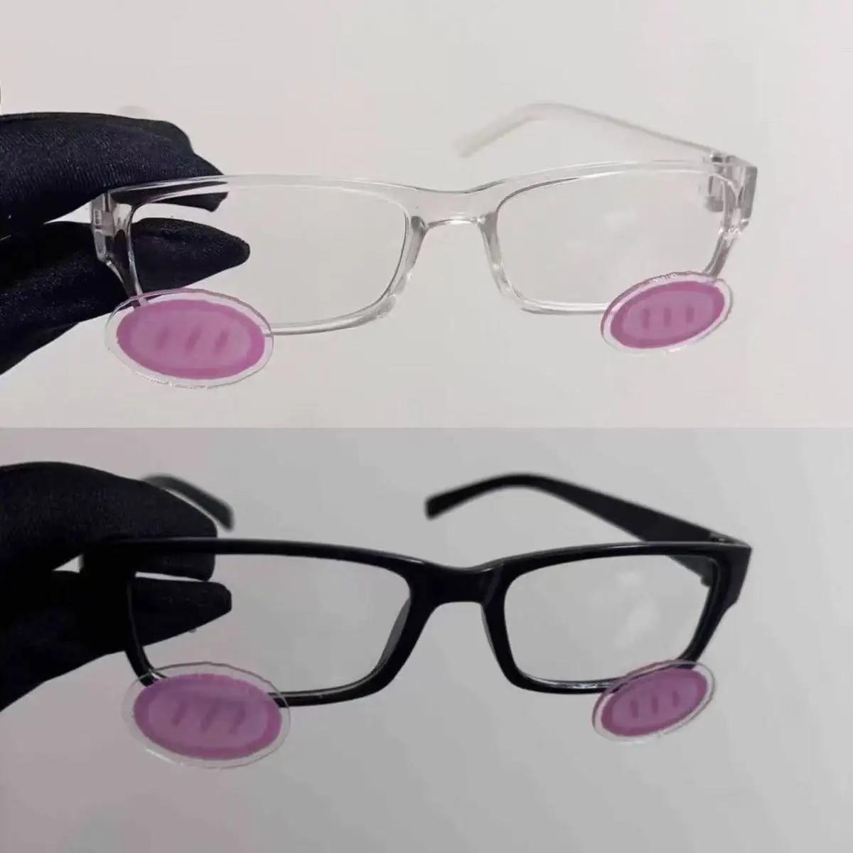 Creative Homewares Women's New Cute Blusher Glasses Anime Cosplay Kawaii Eyewear Acrylic Transparent Fashion Retro Eyeglasses Photography Accessories