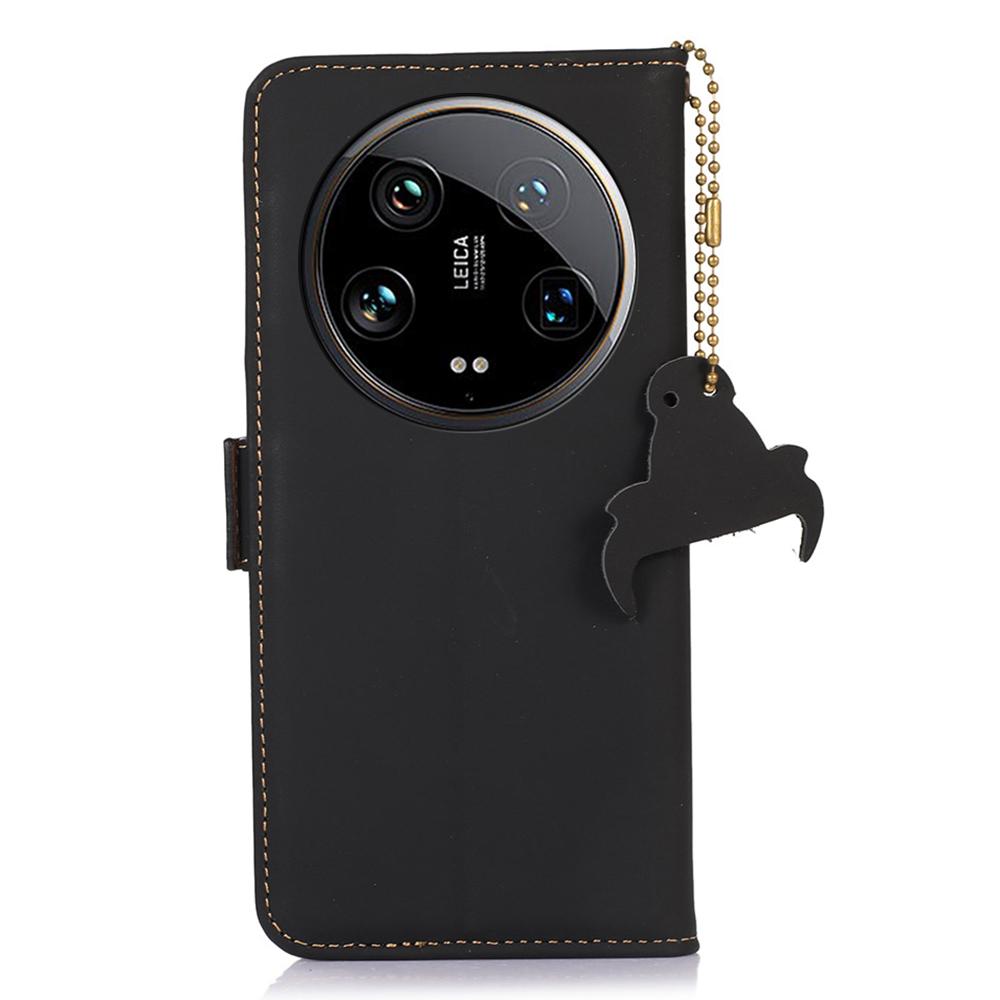 For Xiaomi 14 Ultra Cell Phone Case Drop-proof RFID Blocking Stand Cover