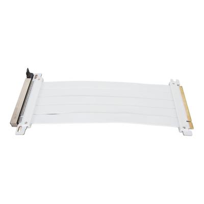 PCIE 4.0 X16 Extender Riser Cable High Shielding Property 180 Degree Flexible PCIE 4.0 Extension