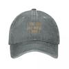 Nice To Me I Might Be Your Nurse Someday Baseball Cap Black With White Trim And Text Design