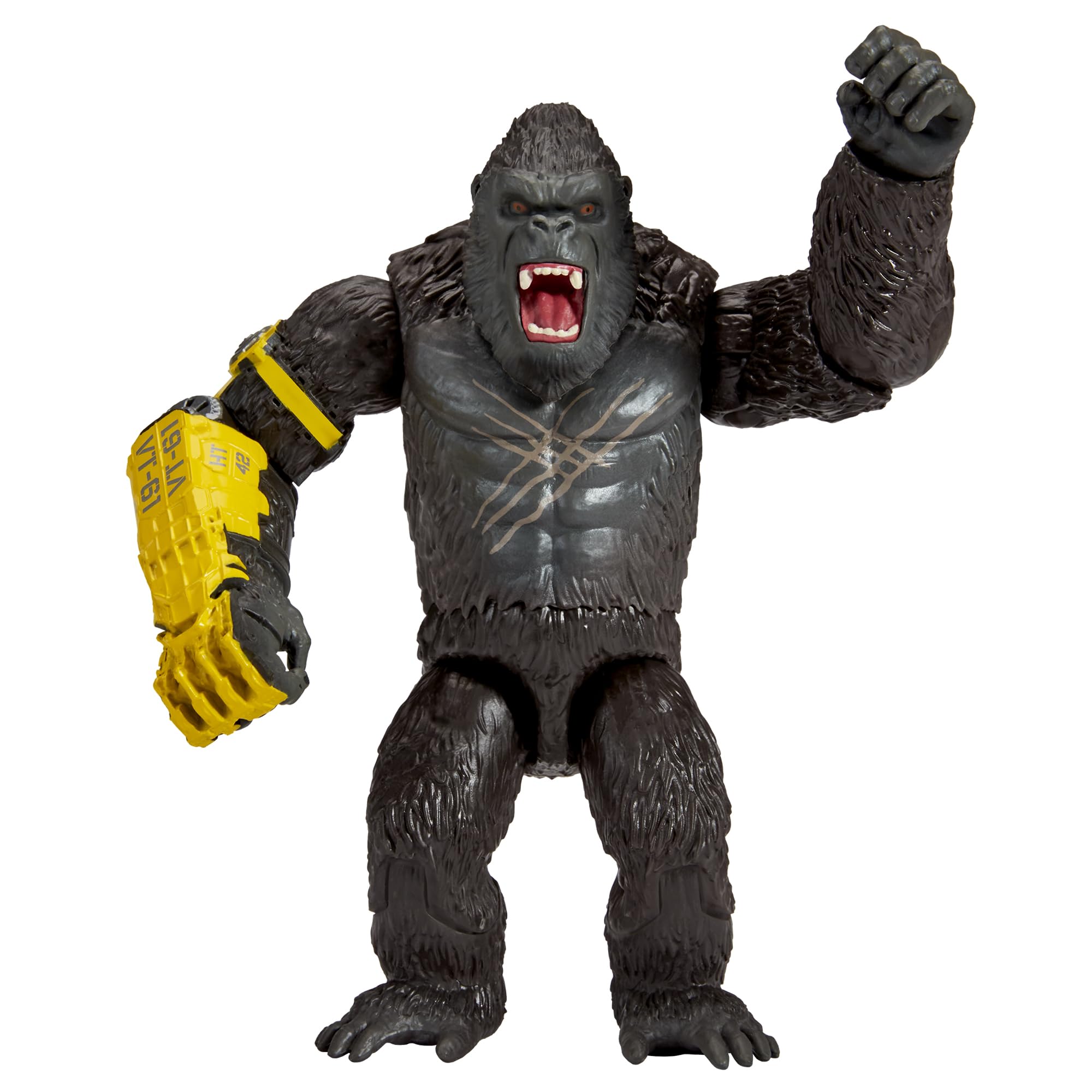 Playmates Toys Godzilla x Kong 6-inch Kong with B.E.A.S.T. Gloves, 35204