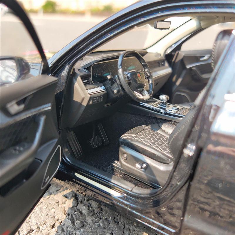 1/18 HONGQI HS5 SUV Alloy Car Model Diecast Metal Off-road Vehicle Car Model High Simulation Collection Kids Toy Gift Decoration
