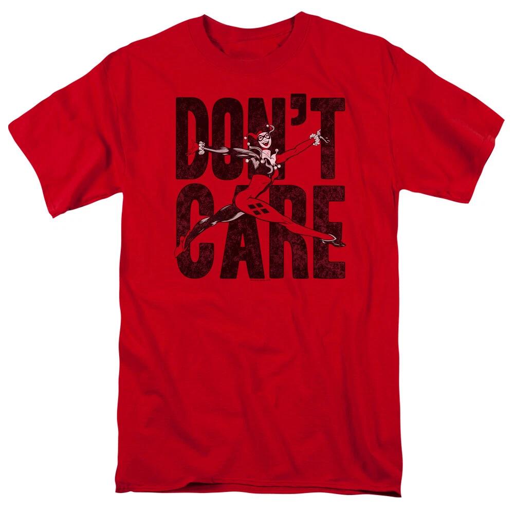 Harley Quinn  Harley Don t Care  T-Shirt - Regular or Tank - to 5X L