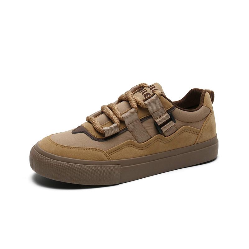 Skate Shoes Comfort Casual Vulcanized Sneakers Men Skateboarding Flat Comfortable Canvas Casual Breathable Sneakers Street Style