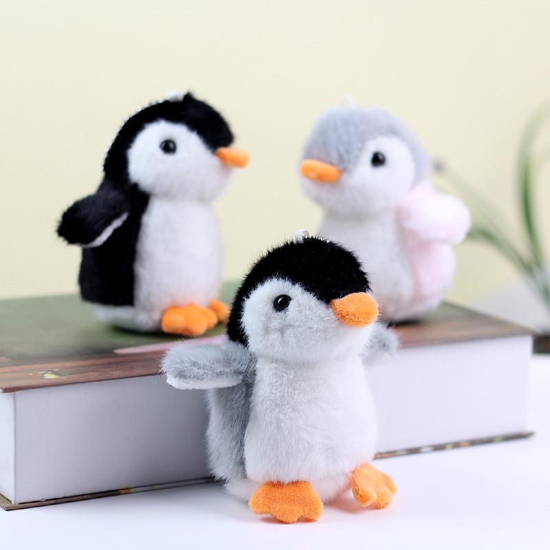 Cute Penguin Baby Plush Toy Soft Stuffed Doll Keychain With Adorable Design And High-quality Pp Cotton Filling