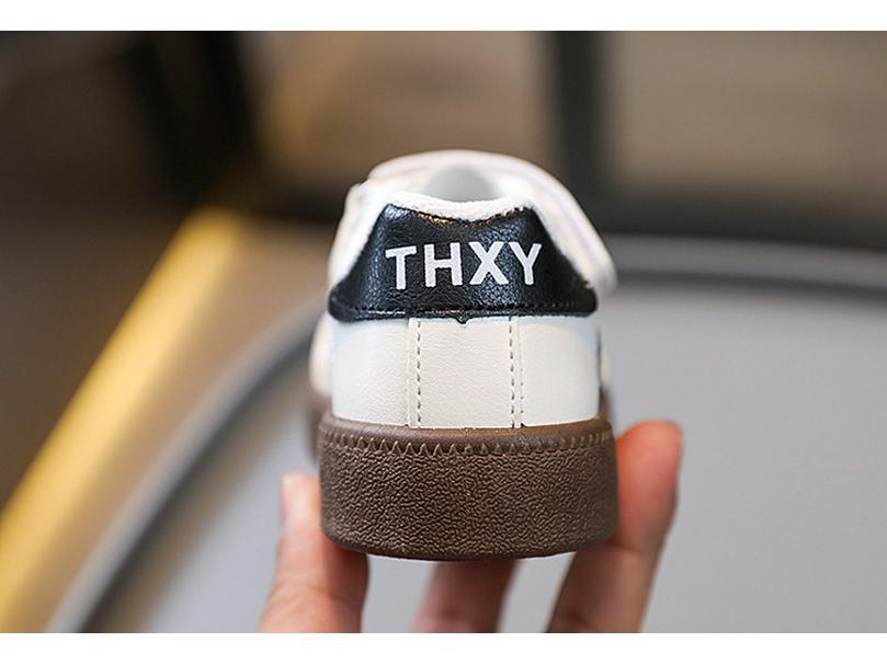 Children's German Training Sneakers - 2025 Spring/Autumn Solid Sole Velcro Sneakers for Boys & Soft Sole Forrest Gump Shoes for Baby Girls.