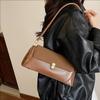 Minimalist Chic Loaf Bag Women PU Leather Crossbody Shoulder Small Size Style Zip
