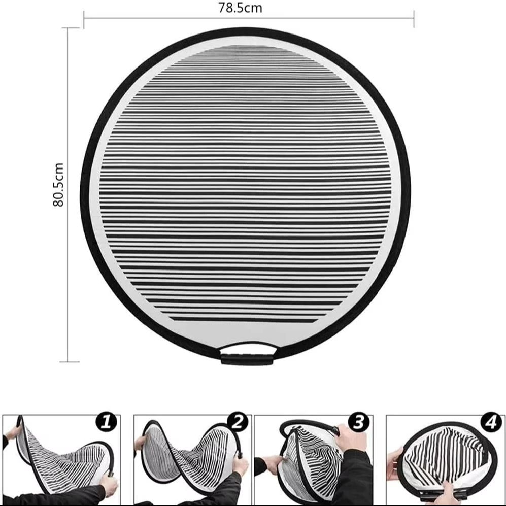 

80 см складная подкладка для вмятин отражающая доска тканевая отражающая доска царапина для автомобиля инструмент для проверки удаления вмятин ручные инструменты