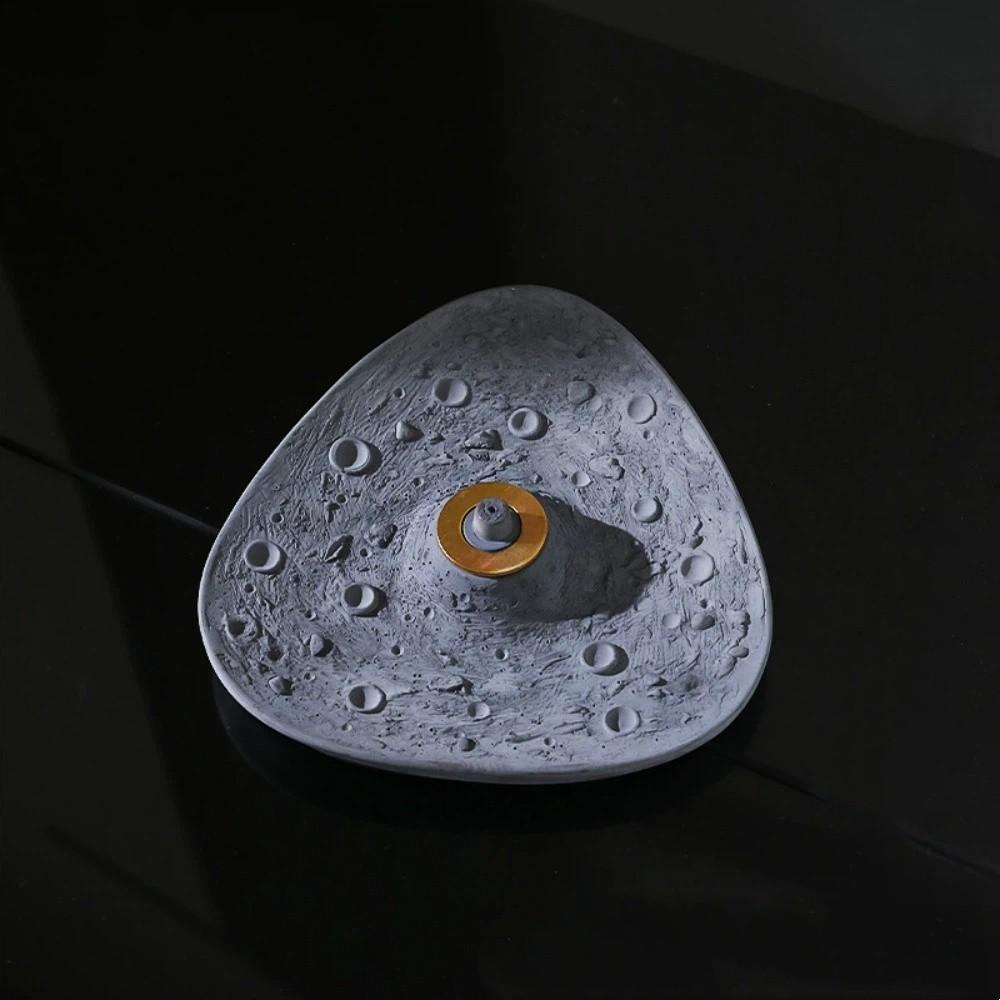 Handmade Mosquito Coil Holder Sturdy Simple Mosquito Coil Tray Round/Triangle Decorative Mosquito Incense Holder Camping