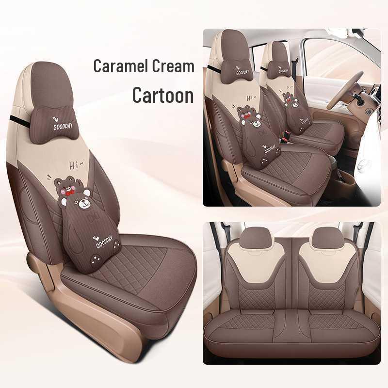 Wuling Bingo PRO Full Coverage Linen Seat Covers - All Seasons