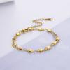 Cazador Heart Charm Bracelet for Women Stainless Steel Beads Bracelets Gold Color Jewelry Gift Wholesale 2026 Birthday Wedding