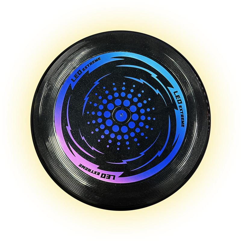 Bright Light-up Frisbee Disc Flashy Led Night Flying Toy Cool Adult Sports Frisbee Bulk