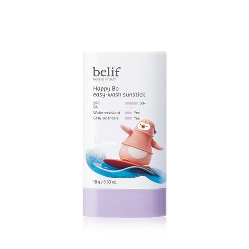 belif happy boy солнцезащитный стик для легкого смывания 18 г 001_Happy Boy Easy Wash Sun Stick 18g