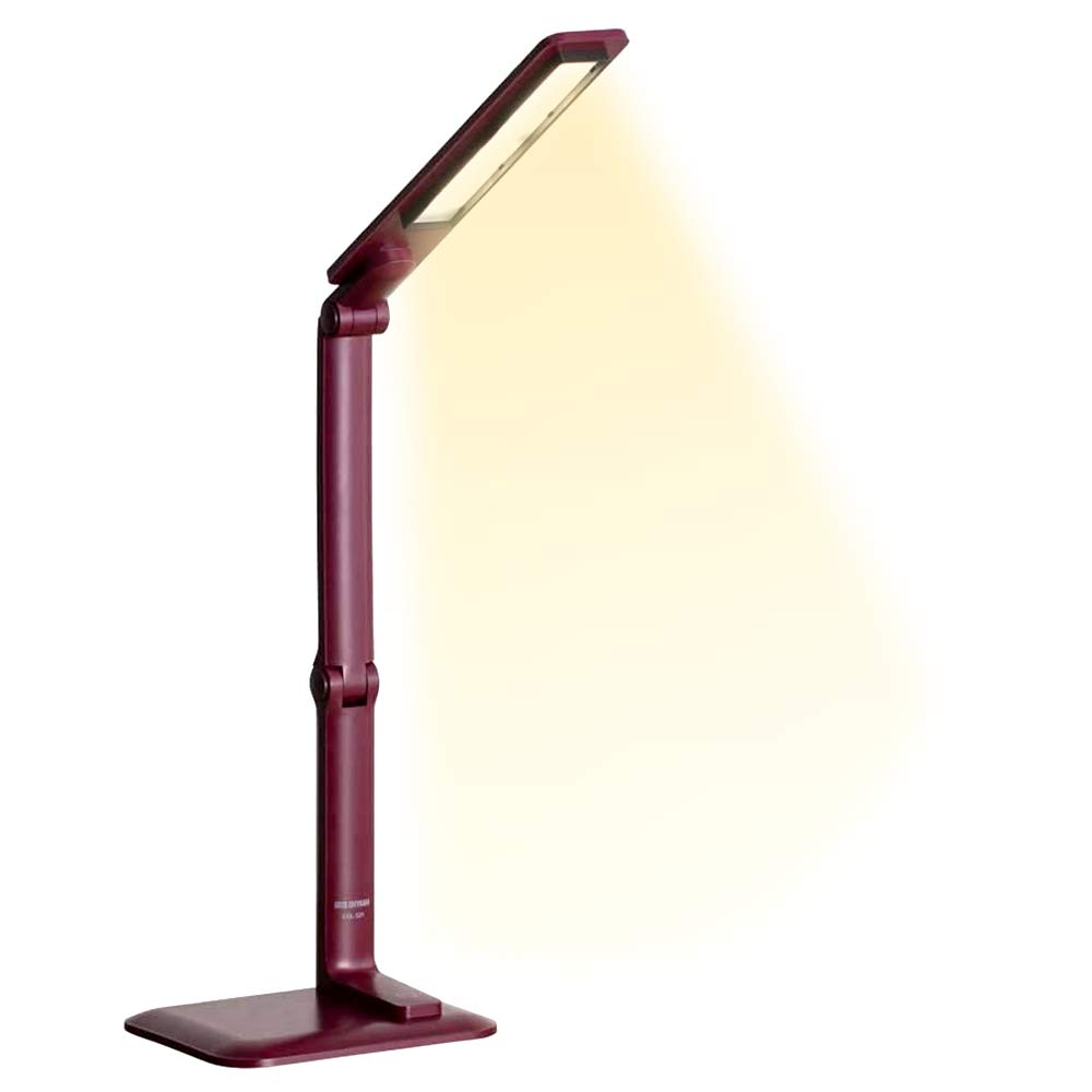

Iris Ohyama LED desk light 502 type wine red LDL-52K-R вина червоного кольору