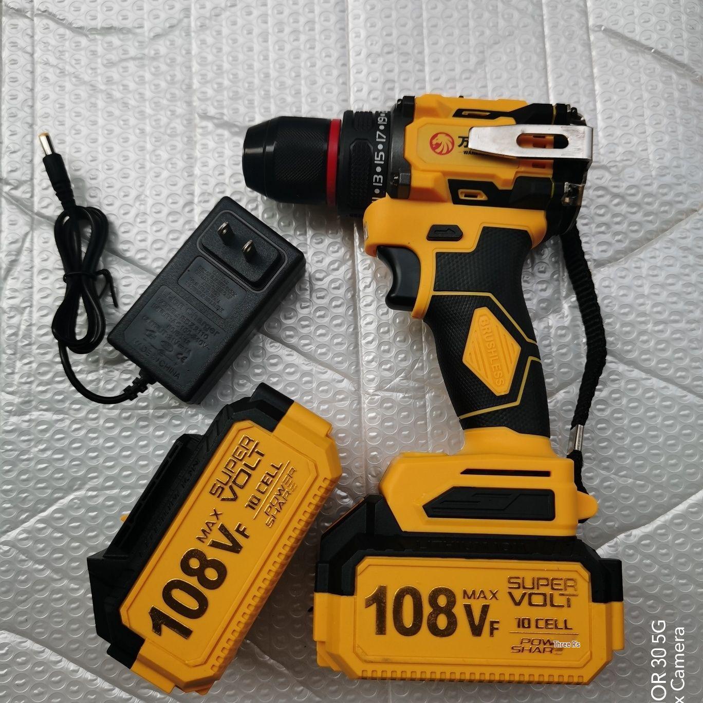 

Высокомощная аккумуляторная ударная дрель и электрическая отвертка