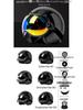 Forged Carbon Fiber Three-Quarter Retro Motorcycle Helmet 
