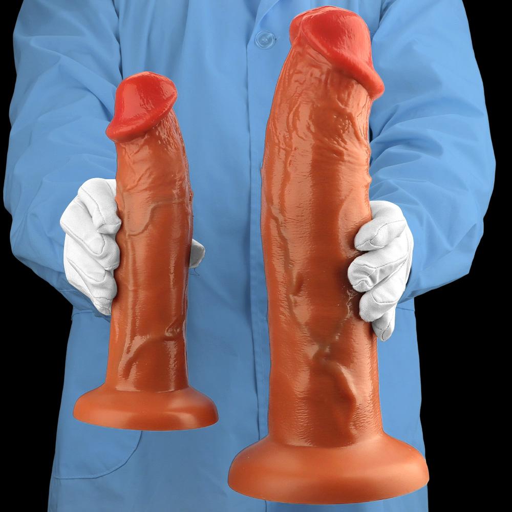 3 Size Liquid Silicone Dildo Simulated Penis Butt Plug Fisting Sex Toy Strap On Cock Big Dick Realistic Cock