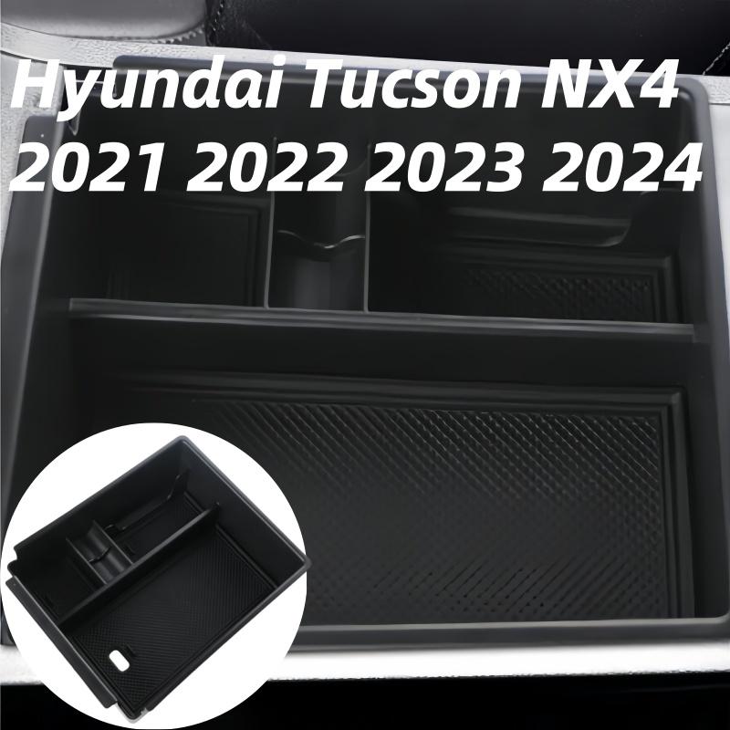 För Hyundai Tucson NX4 2021 2022 2023 2024 Förvaringslåda för armstöd Mittkonsolfack Hållare Förvaringslåda Organizer Tillbehör
